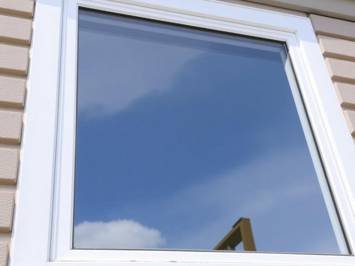 Residential window cleaning — after