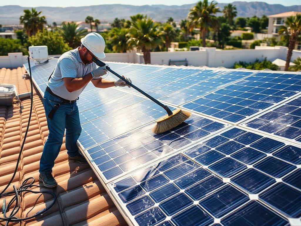 Solar Panel Cleaning in Glendora, CA and the San Gabriel Valley